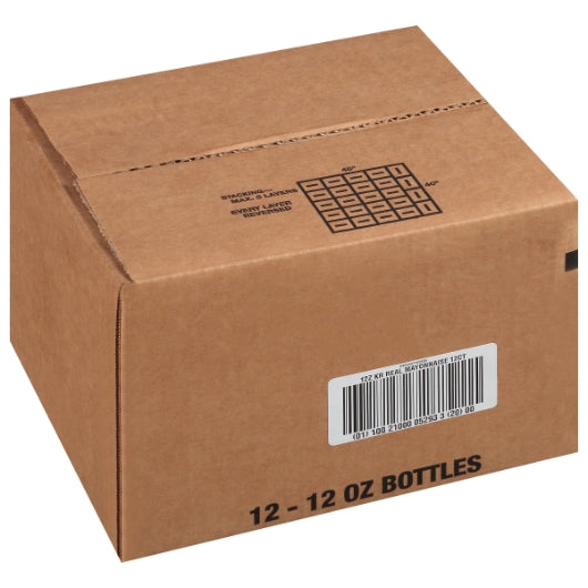 Kraft Real Mayonnaise Bottle, 12 x 354 ML Case - DOT product image 6
