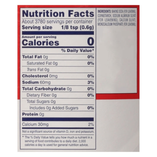 Kraft Double Acting Baking Powder, 6 x 5 lb Case - DOT product image 5
