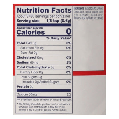Kraft Double Acting Baking Powder, 6 x 5 lb Case - DOT product image 5