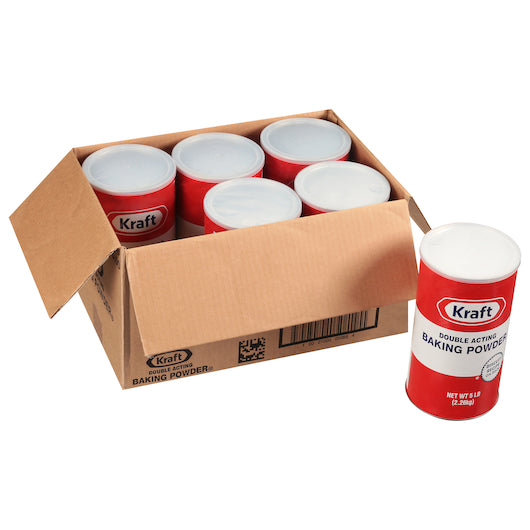 Kraft Double Acting Baking Powder, 6 x 5 lb Case - DOT product image 6