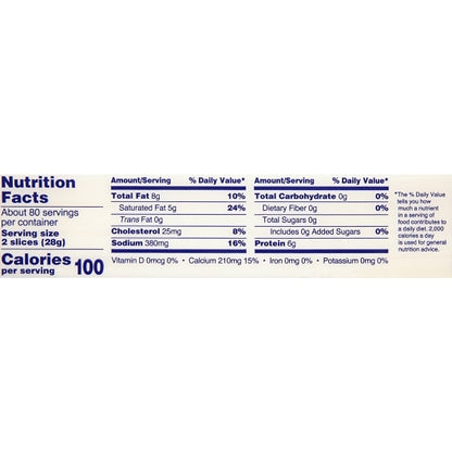 Kraft Swiss Cheese, 160 Slices, 4 x 2.27 KG Case - DOT product image 5