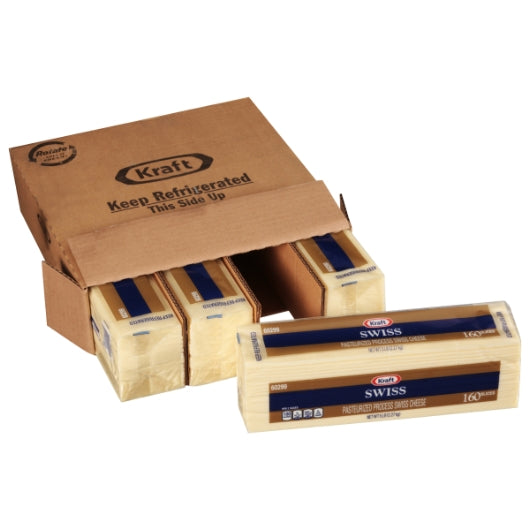 Kraft Swiss Cheese, 160 Slices, 4 x 2.27 KG Case - DOT product image 8