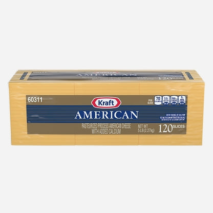 Kraft Regular Yellow American Cheese, 4 x 2.27 KG Case - DOT product image 2