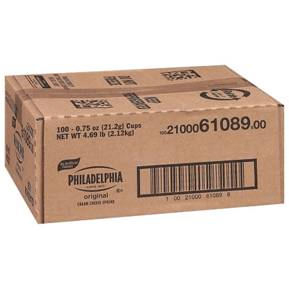 Philadelphia Cream Cheese Cup, 100 x 0.75 oz Case - DOT product image 6