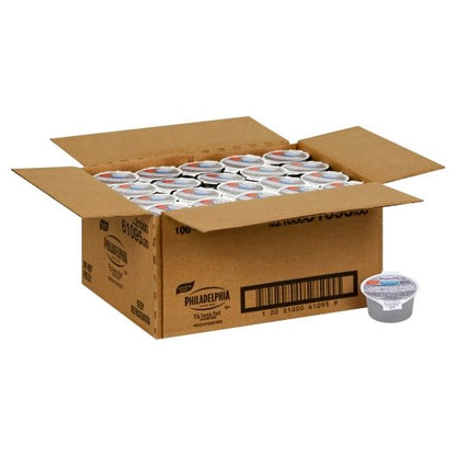 Philadelphia 1/3 Less Fat Light Cream Cheese, 100 x 1 oz Case - DOT product image 3