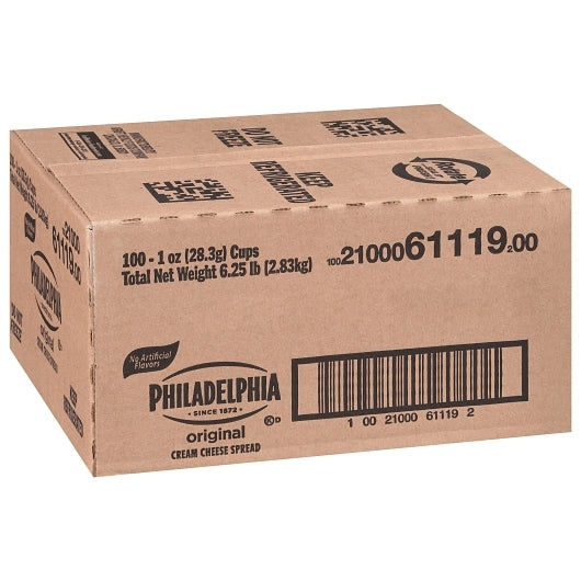 Philadelphia Original Cream Cheese, 100 x 1 oz Case - DOT product image 6