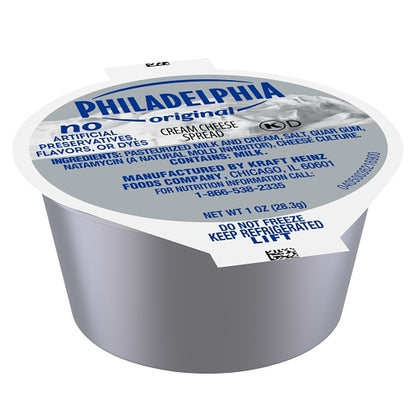 Philadelphia Original Cream Cheese, 100 x 1 oz Case - DOT product image 2