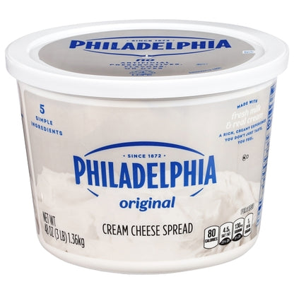 Kraft Philadelphia Soft Cream Cheese, 6 x 3 lb Case - DOT product image 5