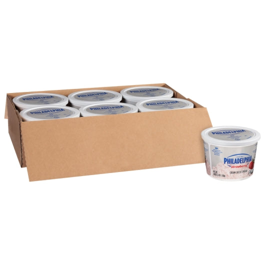 Kraft Philadelphia Strawberry Cream Cheese, 6 x 48 oz Case - DOT product image 7