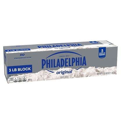 Philadelphia Firm Cream Cheese, 6 x 3 lb Case - DOT product image 5