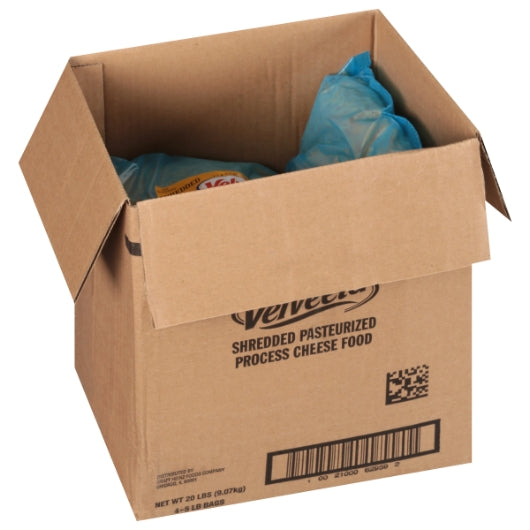 Kraft Feather Shred Bag Velveeta Cheese, 4 x 5 lb Case - DOT product image 4