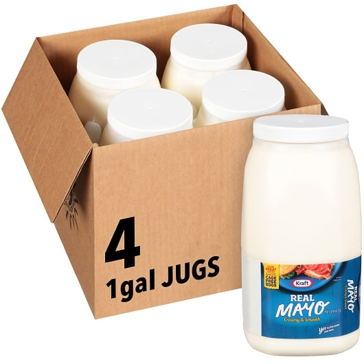 Mayonnaise Real Gallon Real Mayonnaise Bulk, 4 x 3.78 LT Case - DOT product image 4