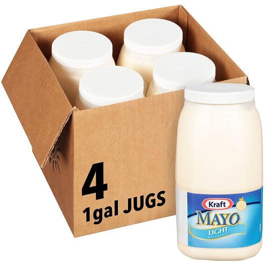 Kraft Light Mayonnaise Bulk, 4 x 1 GA Case - DOT product image 3