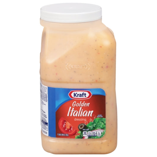 Kraft Golden Italian Dressing Bulk, 4 x 1 GA Case - Condiments & Sauces
