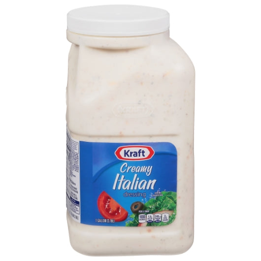 Kraft Creamy Italian Dressing Bulk, 4 x 1 GA Case - Condiments & Sauces