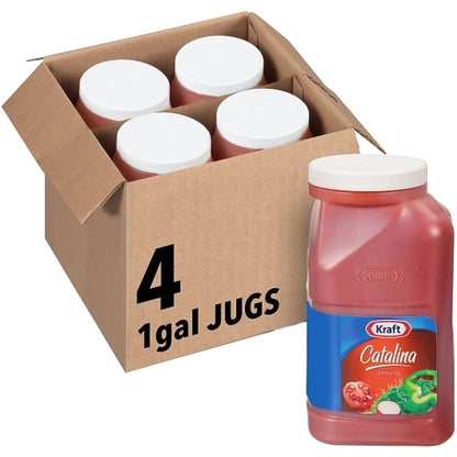 Kraft Heinz Catalina Dressing Bulk, 4 x 1 GA Case - Condiments & Sauces
