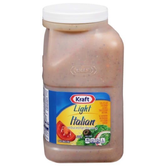 Dressing Light Done Reduced Fat Light Done Right Italian Dressing Bulk, 4 x 3.78 LT Case - Condiments & Sauces