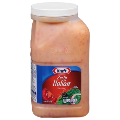 Dressing Zesty Italian Dressing Bulk, 4 x 1 GA Case - Condiments & Sauces