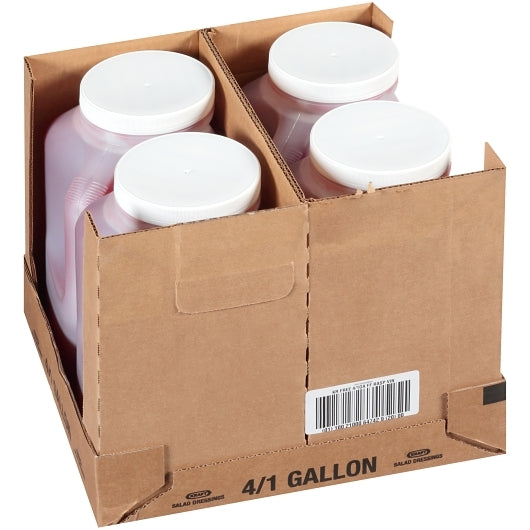 Kraft Fat Free Raspberry Vinaigrette Dressing Bulk, 4 x 1 GA Case - DOT product image 4