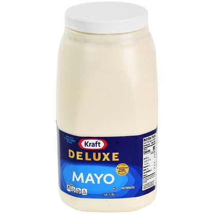 Kraft Deluxe Mayonnaise, 4 x 3.78 LT Case - Condiments & Sauces