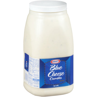 Kraft Blue Cheese Crumble Dressing Bulk, 4 x 1 GA Case - Condiments & Sauces