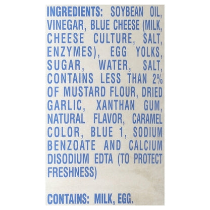 Kraft Blue Cheese Crumble Dressing Bulk, 4 x 1 GA Case - DOT product image 8
