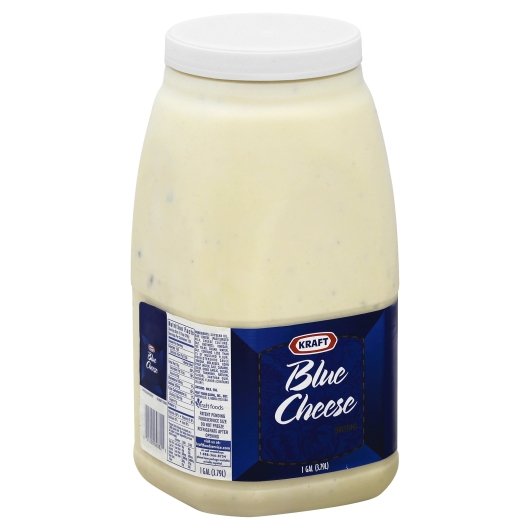Kraft Blue Cheese Dressing Bulk, 4 x 1 GA Case - Condiments & Sauces