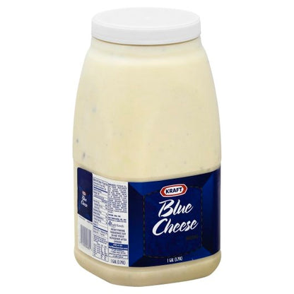 Kraft Blue Cheese Dressing Bulk, 4 x 1 GA Case - Condiments & Sauces