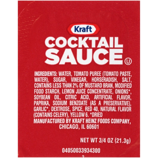 Sauce Cocktail Sauce Cup, 200 x 0.75 oz Case - DOT product image 2
