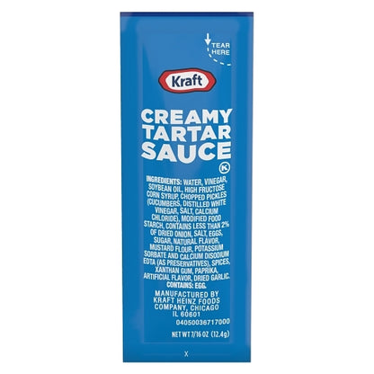 Kraft Tartar Sauce Single Serve, 200 x 0.438 oz Case - DOT product image 2