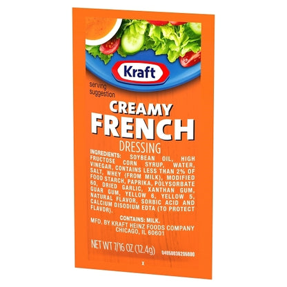 Kraft French Dressing Single Serve, 200 x 0.438 oz Case - DOT product image 3