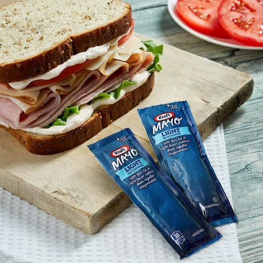 Kraft Light Mayonnaise Single Serve, 200 x 0.44 oz Case - DOT product image 4