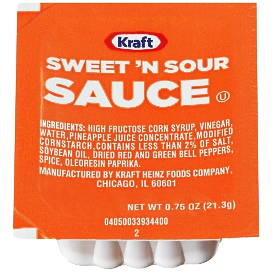 Sauce Sweet And Sweet & Sour Sauce, 200 x 0.75 oz Case - DOT product image 2