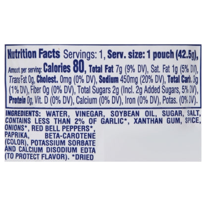 Kraft Golden Italian Dressing Single Serve, 60 x 42.5 GR Case - DOT product image 7