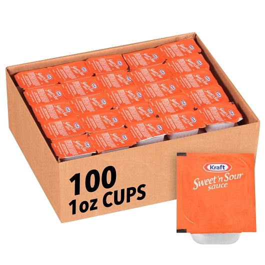 Sauce Sweet Natural Sauce Sweet & Sour Sauce Cups, 100 x 1 oz Case - Condiments & Sauces