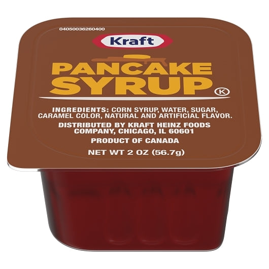 Kraft Table Pancake Syrup Cup Single Serve, 80 x 2 oz Case - DOT product image 2