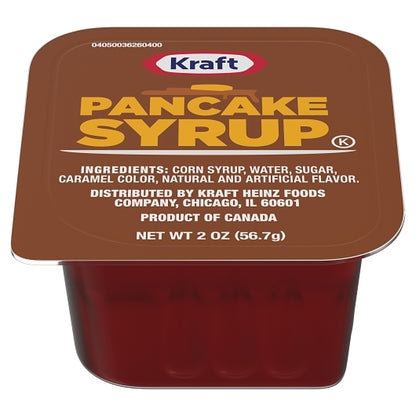 Kraft Table Pancake Syrup Cup Single Serve, 80 x 2 oz Case - DOT product image 2