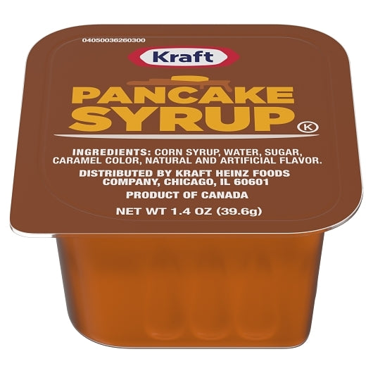 Kraft Table Pancake Syrup Cup Single Serve, 120 x 1.4 oz Case - DOT product image 2