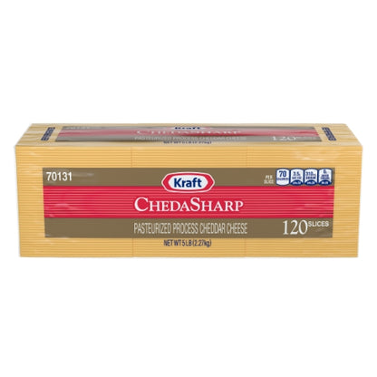 Kraft Regular Sharp Cheddar Cheese, 4 x 2.27 KG Case - DOT product image 2