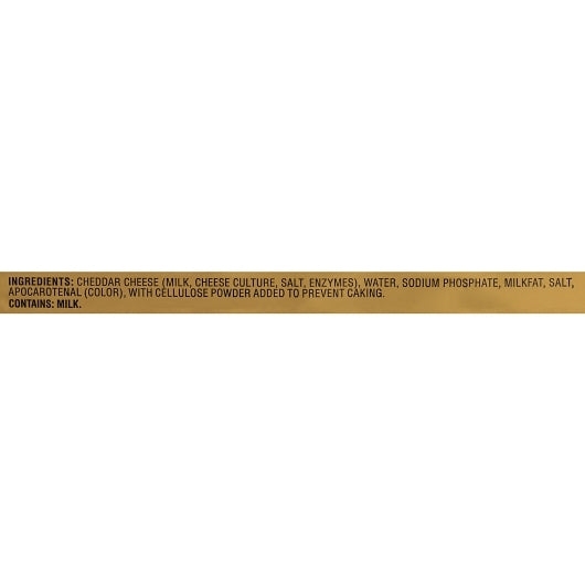 Kraft Sharp Cheddar Shredded Bag, 4 x 5 lb Case - DOT product image 8