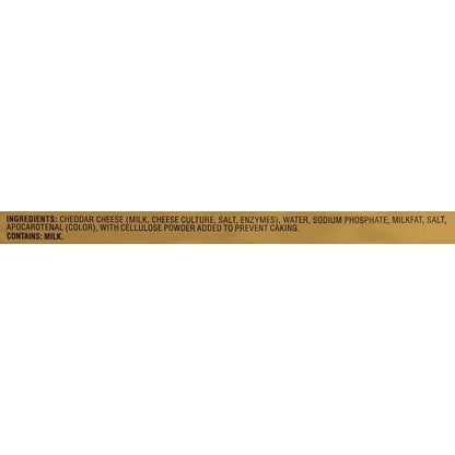 Kraft Sharp Cheddar Shredded Bag, 4 x 5 lb Case - DOT product image 8