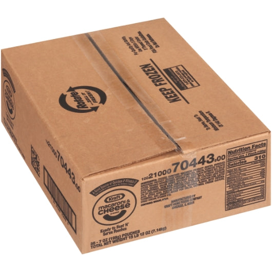Kraft Macaroni & Cheese Entree, 36 x 7 oz Case - DOT product image 4