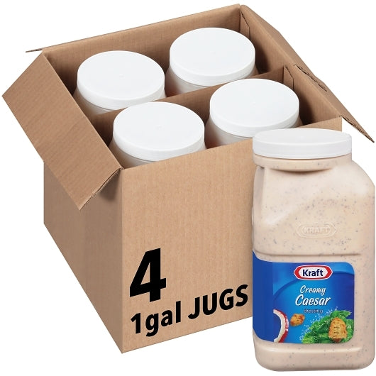 Dressing Signature Creamy Caesar Dressing Bulk, 4 x 3.78 LT Case - Condiments & Sauces