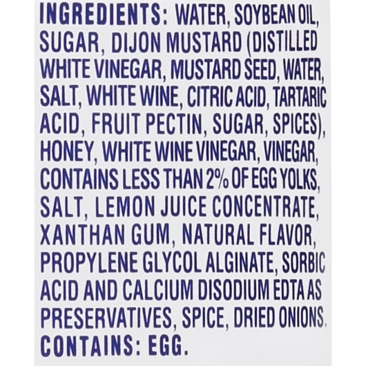 Dressing Signature Honey Dijonnaise Dressing Bulk, 4 x 3.78 LT Case - DOT product image 8