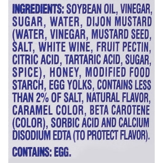 Kraft Honey Mustard Dressing Bulk, 4 x 3.78 LT Case - DOT product image 8