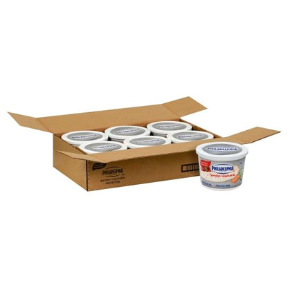 Kraft Philly Garden Vegetables Cream Cheese, 6 x 3 lb Case - DOT product image 6