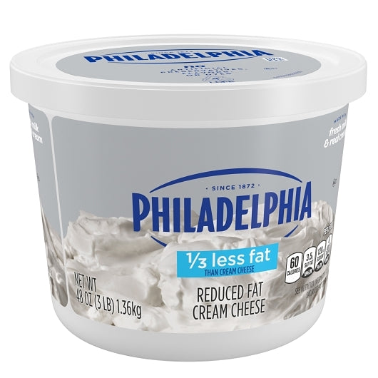 Philadelphia Light Cream Cheese, 6 x 48 oz Case - DOT product image 4