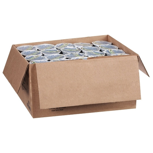 Philadelphia Chive & Onion Cream Cheese, 100 x 1 oz Case - DOT product image 4