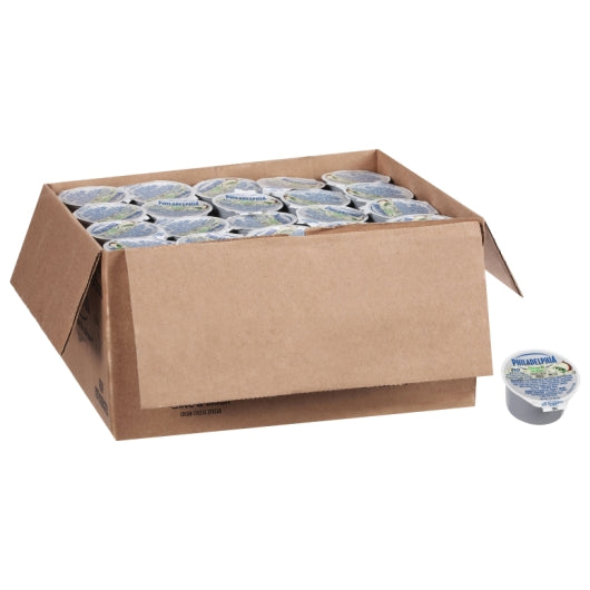 Philadelphia Chive & Onion Cream Cheese, 100 x 1 oz Case - DOT product image 7