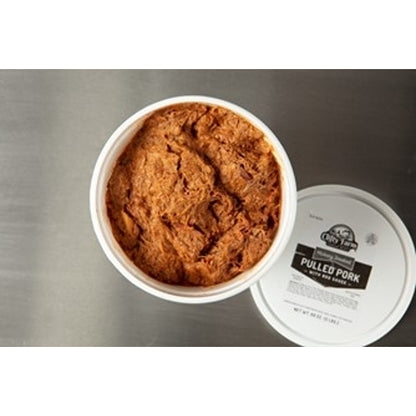 Clifty Farm Country Meats Hickory Smoke Pulled BBQ With Tomato Sauce, 2 x 2 x 5 lb Case - Frozen Meat & Seafood
